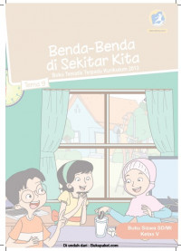Buku Siswa Kelas 5-Tema 9: Benda-Benda di Sekitar KIta